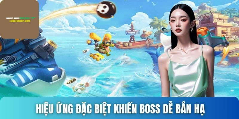 Săn Boss cùng nhiều hiệu ứng dụng súng khác nhau 